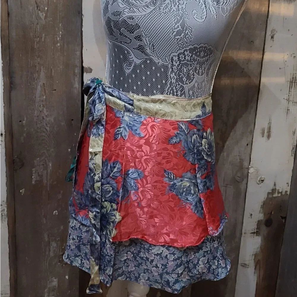 Boho wrap skirt 